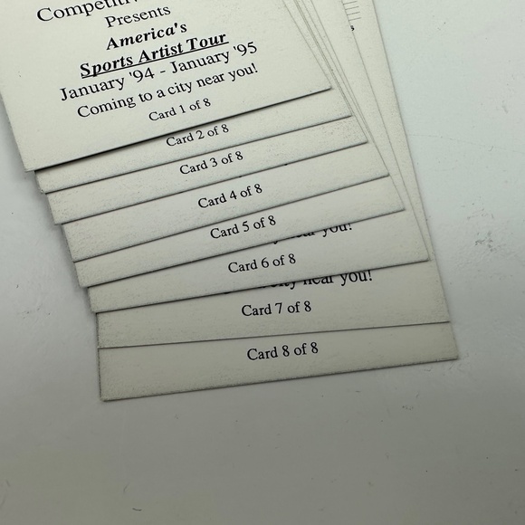 Jordan "Driven From Within" Hardcover w/ "Competitive Images" art card series - Picture 10 of 16